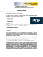 Un Informe: Facultad de Estudios A Distancia Ingeniería Civil