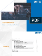 Cálculo Diferencial: Unidad 4: Continuidad de Funciones