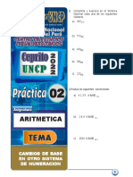 Sem 02 - Cambios de Base en Otro Sistema de Numeracion