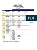 Medicina Veterinaria: 1° Año / Primer Semestre SECCIÓN 1