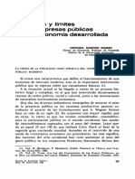 Funciones y Límites de Las Empresas Públicas en Una Economía Desarrollada