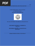 A - 11 The 2021 International Moot Pool Selection: The Federal Republic of Aprepluya The Federal Republic of Ranovstayo