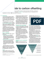 A Short Guide To Carbon Offsetting