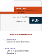 MATE 202: Mechanical Behavior and Testing of Materials