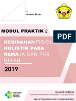 Modul Praktik: Kebidanan Holistik Pada Remaja Dan