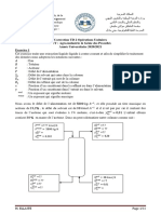 Correction TD2 Opérations Unitaires (EST) 2020-2021