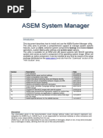 Technical Note ASEM System Manager TN0012