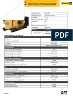 Groupes Électrogènes Diesel: Secours: 50Hz