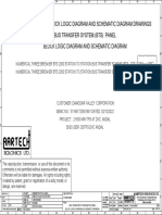 Cover Sheet of Block Logic Diagram and Schematic Diagram Drawings Bus Transfer System (BTS) Panel Block Logic Diagram and Schematic Diagram