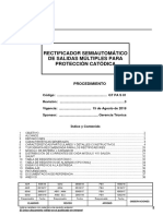 Rectificador Semiautomático (GT Pa S 01)