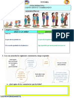 Ficha de DPCC 2° - Estoy Cresiendo y Me Siento Feliz