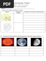 Ciencias Naturales 3° Básico: Nombre.