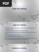 Cost of Capital