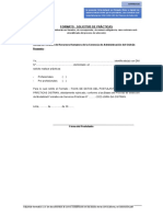 Formato - Solicitud de Prácticas