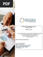 Informe Mantenimiento Celdas ZFM - R&P