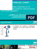 Cuidado Enfermero en El Paciente Con Traumatismo Osteomuscular en El Prehospitalario