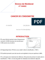 Cancer de L'endometre