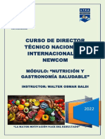 Nutrición y Gastronomía Saludable 2022