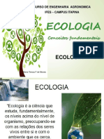 Aula - 01 - Conceitos - Básicos - Da - Ecologia Slides