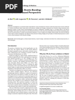 Some Myths in Dentin Bonding An Evidence Based Perspective