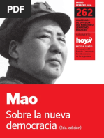 Sobre La Nueva Democracia Mao