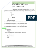 C24 Btest-10 Physics