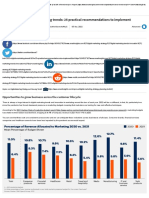 Digital Marketing Trends 2022 - 25 Practical Recommendations To Implement