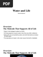 Water and Life