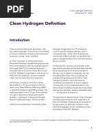 HSC - Clean Hydrogen Definition