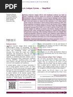 The Human Leukocyte Antigen System Simplified