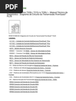 Diagrama de Circuito Da Transmissão PowrQuad™ PLUS - tm805054 - Service ADVISOR™