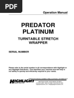 Predator Platinum HP Manual 2018