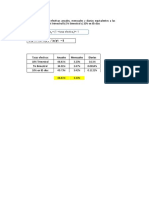 Tasa Efectiva (1 + Tasa Efectiva) - 1: Anuales Mensuales Diarias