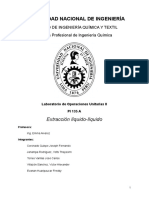 Informe de Extraccion Liq Liq