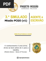 3.º Simulado: Missão PCGO (v1)