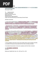 Policy Guidelines On Daily Lesson Preparation For The K To 12 Basic Education Program June 17, 2016