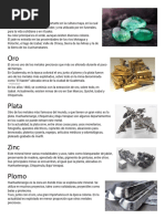 Minerales