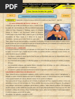 Área: Ciencias Sociales 3er. Grado: Competencia: Construye Interpretaciones Históricas