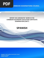 Spanish: Caribbean Examinations Council