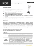 FDI 01 Falling Dart Impact Tester