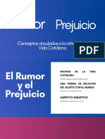 Rumor: Prejuicio