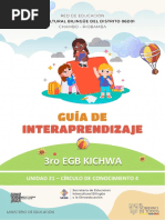 3ro Egb Kichwa: Unidad 21 - Círculo de Conocimiento 4