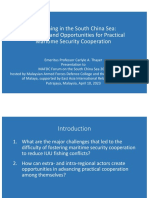 Thayer IUU Fishing in The South China Sea: Challenges and Opportunities For Practical Maritime Security Cooperation