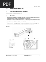 7.2 Safety Brake - Q 409 710: 1 Description and Mode of Operation