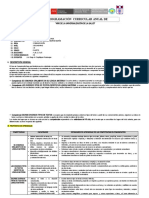 Programación Curricular Anual De: "Año de La Universalización de La Salud"