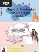 Chapter 5 - Practice The ABCDE Method Continually