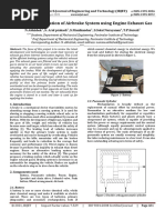 Design and Fabrication of Airbrake System Using Engine Exhaust Gas