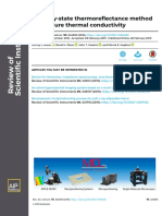 2019 Jeffrey A Steady-State Thermoreflectance Method To Measure Thermal Conductivity