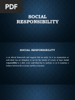 Social Responsibility