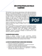 Planeacion Estrategica de Pollo Campero